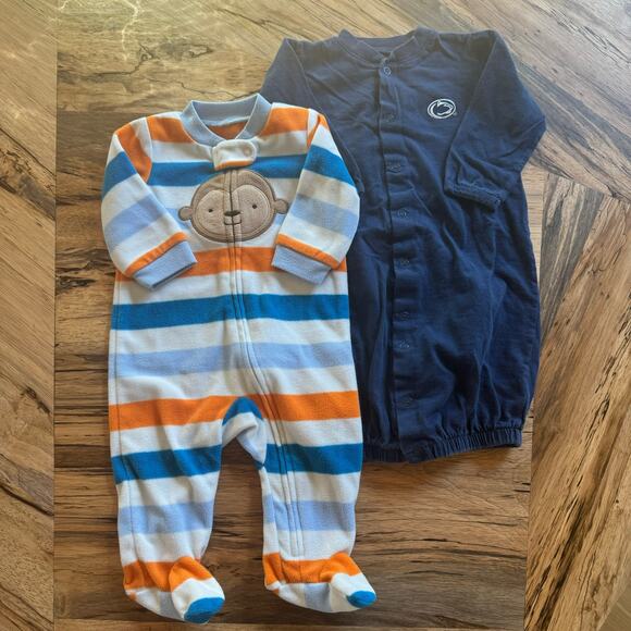 Baby Sleep Bundle:  Penn State PSU and Monkey - Picture 1 of 4